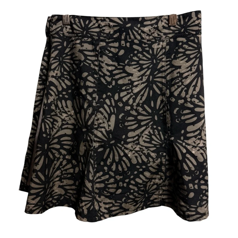 RipSkirt Hawaii Adjustable Floral Wrap Skirt Sz XS Length 2 Beach Gray Quick Dry